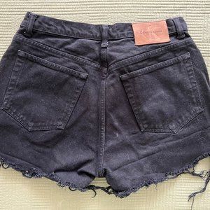 Calvin Klein - Black Cut-Off Shorts